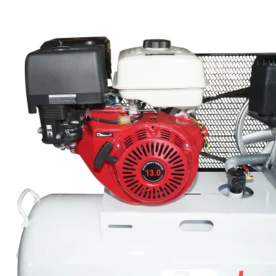 Compresor aer pe curea 200L, motor pe benzina 13CP, presiune maxima 8 bar, volum aer aspirat 600 L/min Breckner Germany - imagine 6