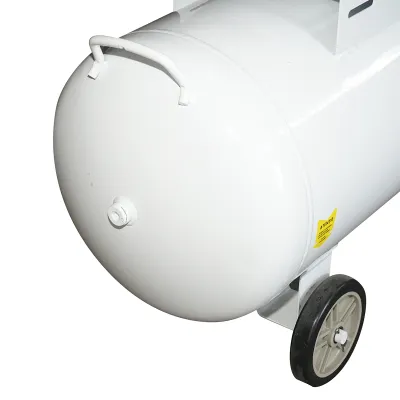 Compresor aer pe curea 200L, motor pe benzina 13CP, presiune maxima 8 bar, volum aer aspirat 600 L/min Breckner Germany - imagine 9