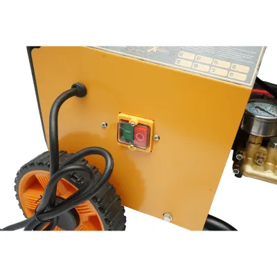 Aparat de spalat cu presiune 1.8kW, 220V, 100 bar, debit 10 L/min cu furtun si pistol Breckner Germany - imagine 9