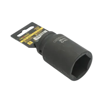 Cheie tubulara de impact lunga 36mm, patrat 3/4 inch Cr-Mo Crownman - imagine 4