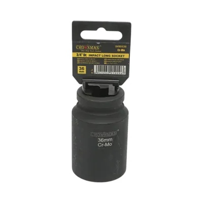 Cheie tubulara de impact lunga 36mm, patrat 3/4 inch Cr-Mo Crownman