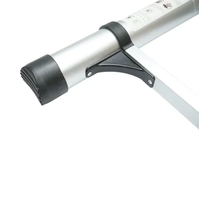 Scara aluminiu telescopica 3.8m, 13 trepte antiderapante, sarcina maxima 150kg Breckner Germany - imagine 9