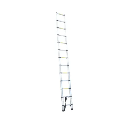 Scara aluminiu telescopica 3.8m, 13 trepte antiderapante, sarcina maxima 150kg Breckner Germany - imagine 4