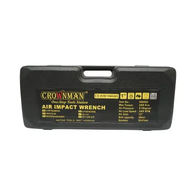 Pistol pneumatic de impact reversibil 1 inch, cuplu 2400Nm, 3 trepte de putere R/L, presiune 8 bar Crownman - imagine 8