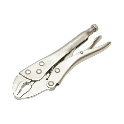 Cleste autoblocant cu falci curbate multifunctional 180mm profesional Crownman - imagine 3