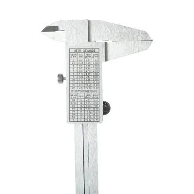 Subler mecanic 150mm, scala gradata in mm/cm/inch Crownman - imagine 6