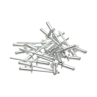 Popnit aluminiu 4x10mm 50 buc/set Crownman - imagine 2