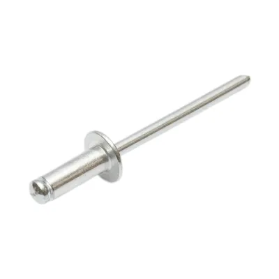 Popnit aluminiu 4x10mm 50 buc/set Crownman - imagine 4