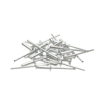 Popnit aluminiu 4x12mm 50 buc/set Crownman - imagine 2