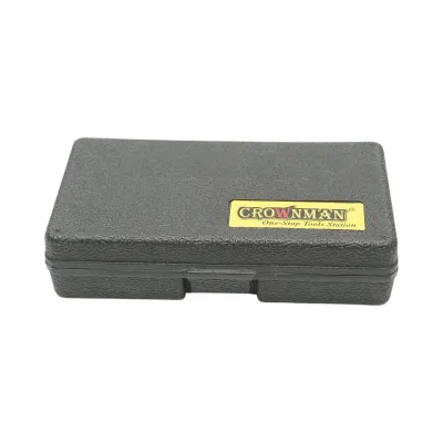 Set carote circulare otel carbon 19-64mm pentru lemn, rigips, PVC 11 piese Crownman - imagine 5