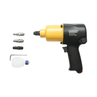 Pistol pneumatic de impact reversibil 1/2 inch, cuplu 660Nm, 5 trepte de putere, presiune 8 bar Crownman