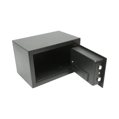 Seif mobila cu inchidere electronica si 2 chei 310x200x200mm Breckner Germany - imagine 4