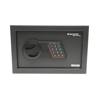Seif mobila cu inchidere electronica si 2 chei 310x200x200mm Breckner Germany