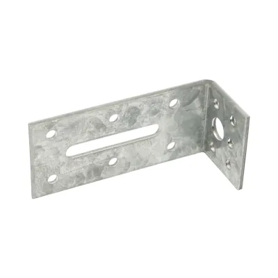 Vinclu de imbinare reglabil 90x35x40mm, grosime 2.5mm, otel zincat - imagine 2
