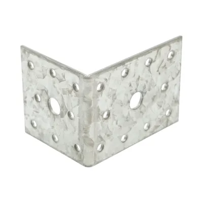 Vinclu de imbinare 80x60x60mm, grosime 2.5mm, otel zincat - imagine 3