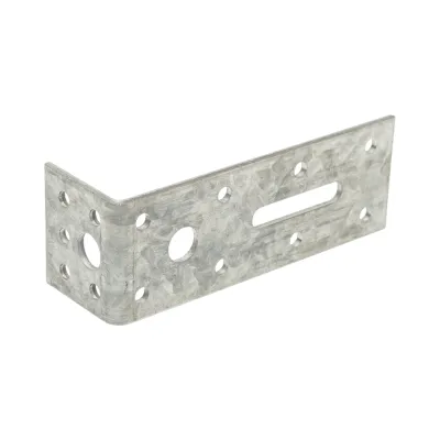 Vinclu de imbinare reglabil 110x35x40mm, grosime 2.5mm, otel zincat - imagine 3