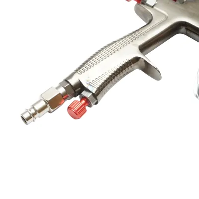 Pistol de vopsit cu aer comprimat profesional 600ml, duza 1.3mm, debit 180ml/min, presiune max. 3 bar - imagine 6
