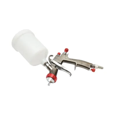 Pistol de vopsit cu aer comprimat profesional 600ml, duza 1.3mm, debit 180ml/min, presiune max. 3 bar - imagine 3