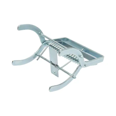 Capcana otel mecanica tip cleste pentru cartite, popandai si soareci de camp 14x12x26cm - imagine 6