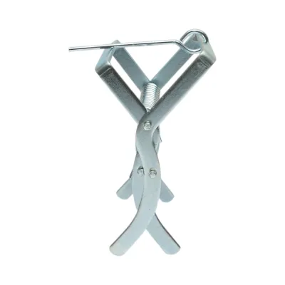 Capcana otel mecanica tip cleste pentru cartite, popandai si soareci de camp 14x12x26cm - imagine 4