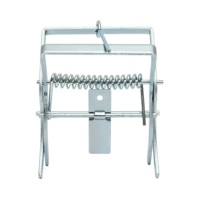 Capcana otel mecanica tip cleste pentru cartite, popandai si soareci de camp 14x12x26cm - imagine 3