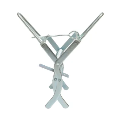 Capcana otel mecanica tip cleste pentru cartite, popandai si soareci de camp 21x12x15cm - imagine 4