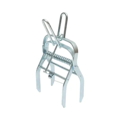 Capcana otel mecanica tip cleste pentru cartite, popandai si soareci de camp 21x12x15cm - imagine 2