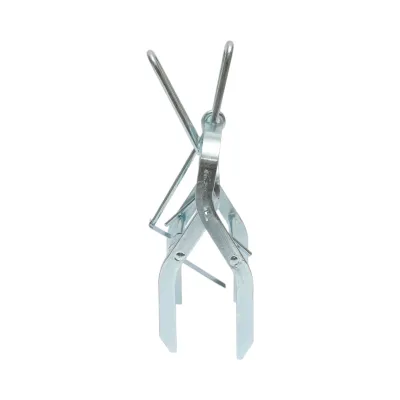 Capcana otel mecanica tip cleste pentru cartite, popandai si soareci de camp 21x12x15cm - imagine 4
