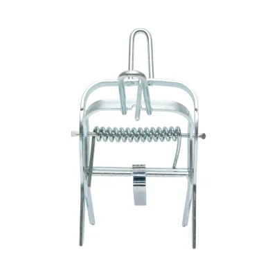 Capcana otel mecanica tip cleste pentru cartite, popandai si soareci de camp 21x12x15cm - imagine 3