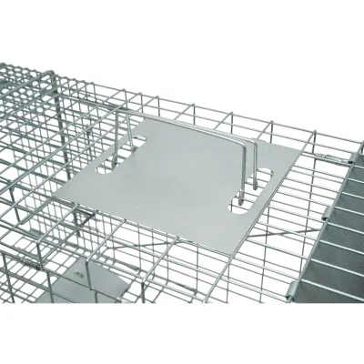 Capcana animale mici tip colivie pliabila metalica 78x30x32cm - imagine 5