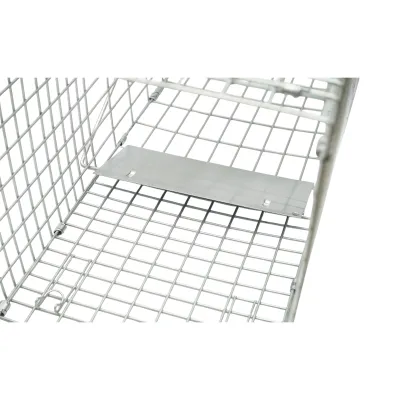 Capcana animale salbatice tip colivie robusta metalica 66x25x25cm - imagine 6