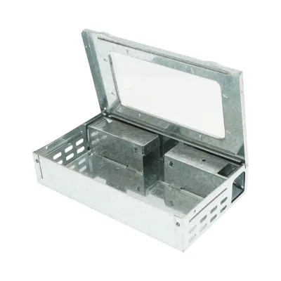 Capcana soareci metalica galvanizata profesionala 26.2x16.2x6cm