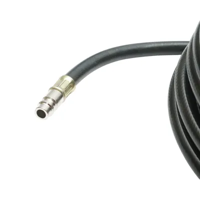 Furtun aer compresor 12m PVC 6x11mm si cuple rapide universale - imagine 3