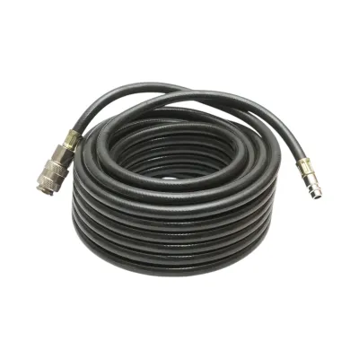 Furtun aer compresor 12m PVC 6x11mm si cuple rapide universale