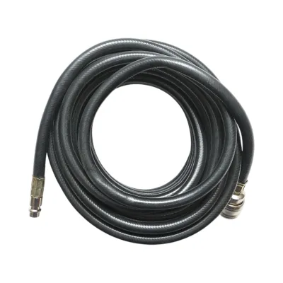 Furtun aer compresor 12m PVC 6x11mm si cuple rapide universale - imagine 2
