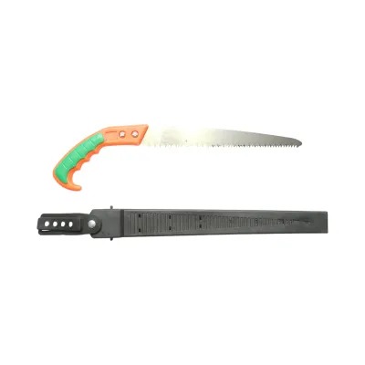 Fierastrau manual de gradina 270mm, teaca protectie, lama otel, maner plastic