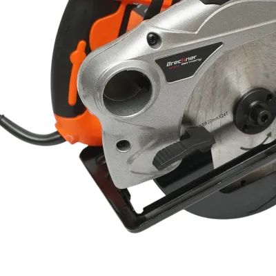 Fierastrau circular de mana cu laser 1600W, 220V, disc 185mm, taiere unghi 0-45°, turatie 4700rpm Breckner Germany - imagine 6