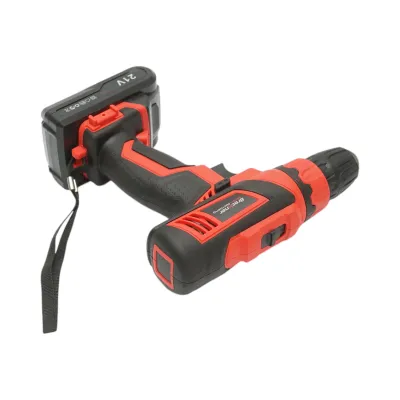 Masina de insurubat si gaurit cu 2 acumulatori 21V, 1.5Ah Li-ion, LED, cuplu 29Nm, mandrina 10mm, turatie 0-1350rpm Breckner Germany - imagine 5
