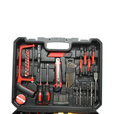 Trusa bormasina cu percutie 600W, 220V, mandrina 13mm, turatie 3300rpm cu scule si unelte 66 piese Breckner Germany - imagine 5