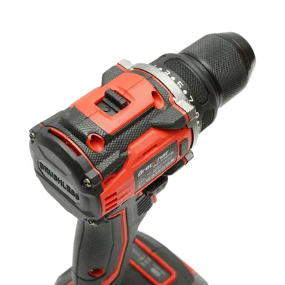 Masina de gaurit si insurubat cu percutie, 2 acumulatori 21V, 1.5Ah Li-ion, LED, brushless, 40Nm, mandrina 10mm, 0-350/1350rpm Breckner Germany - imagine 11