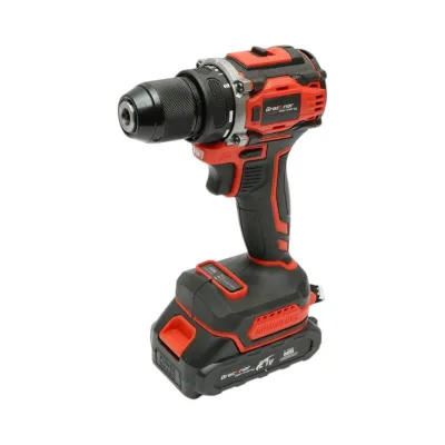 Masina de gaurit si insurubat cu percutie, 2 acumulatori 21V, 1.5Ah Li-ion, LED, brushless, 40Nm, mandrina 10mm, 0-350/1350rpm Breckner Germany - imagine 6