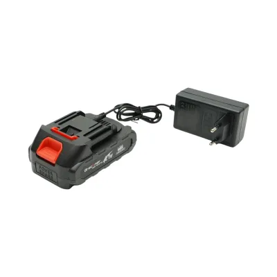 Masina de gaurit si insurubat cu percutie, 2 acumulatori 21V, 1.5Ah Li-ion, LED, brushless, 40Nm, mandrina 10mm, 0-350/1350rpm Breckner Germany - imagine 14