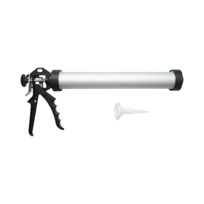 Pistol profesional aluminiu 6N pentru silicon tip salam 600ml Penosil - imagine 2