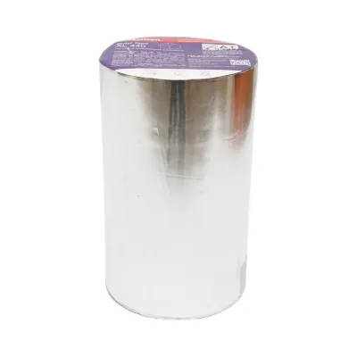 Banda butilica hidroizolanta autoadeziva 0.6x200mmx10m cu folie de aluminiu Butyl Tape AL 440 Penosil - imagine 3