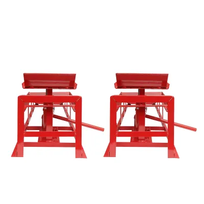 Set rampe auto metalice hidraulice 1360x350x350mm, sarcina maxima 2T - imagine 9