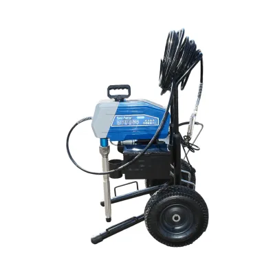 Pompa de vopsit airless profesionala cu piston si motor fara perii 1.3kW, 220V, debit 2.4 L/min, duza 517, presiune maxima 227 bar M24H - imagine 4