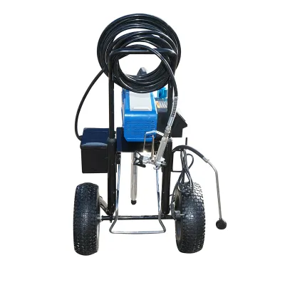 Pompa de vopsit airless profesionala cu piston si motor fara perii 1.3kW, 220V, debit 2.4 L/min, duza 517, presiune maxima 227 bar M24H - imagine 5