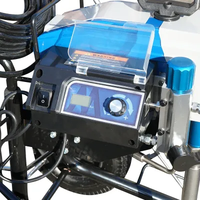 Pompa de vopsit airless profesionala cu piston si motor fara perii 2.6kW, 220V, debit 3.2 L/min, duza 517, presiune maxima 227 bar M32H - imagine 7