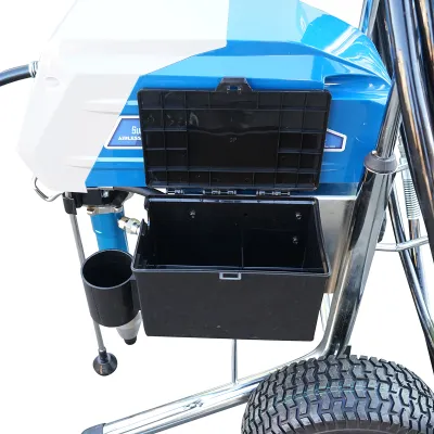 Pompa de vopsit airless profesionala cu piston si motor fara perii 4.5kW, 220V, debit 8.5 L/min, duza 517, presiune maxima 227 bar M85 - imagine 8