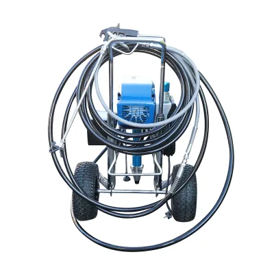 Pompa de vopsit airless profesionala cu piston si motor fara perii 4.5kW, 220V, debit 8.5 L/min, duza 517, presiune maxima 227 bar M85 - imagine 4